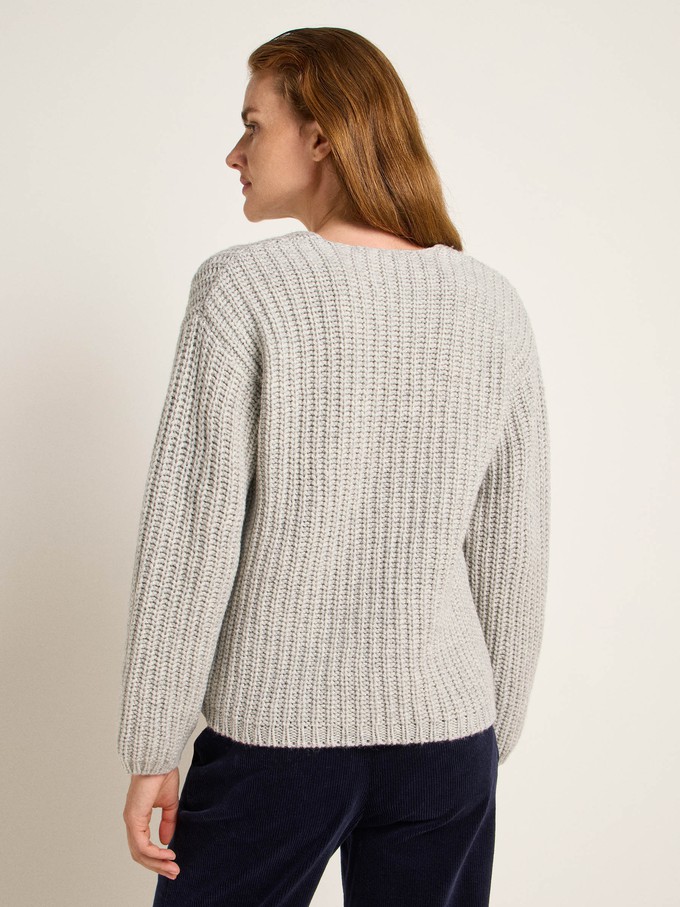 V-neck sweater (GOTS) from LANIUS