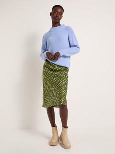 Midi skirt print irregular via LANIUS