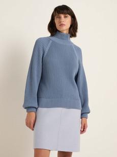 Chunky knit sweater (GOTS) via LANIUS