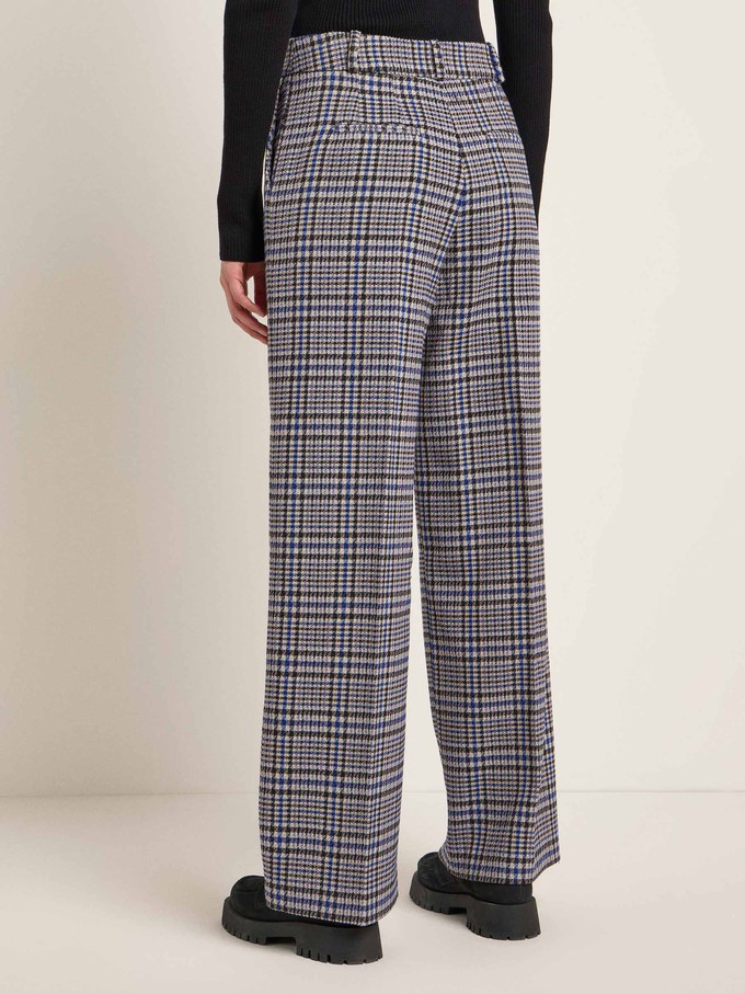 Checked Marlene trousers from LANIUS