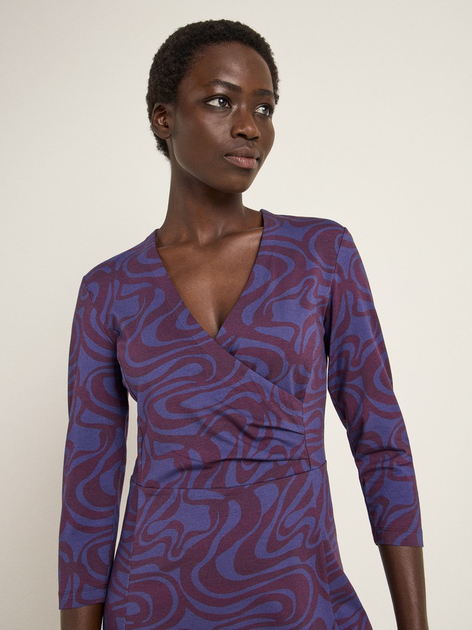 wrap-style dress from LANIUS