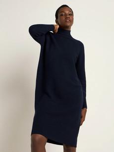 Turtleneck dress (GOTS) via LANIUS