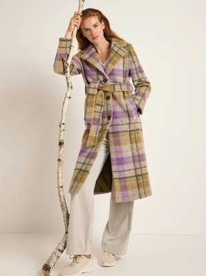 Checked coat from LANIUS