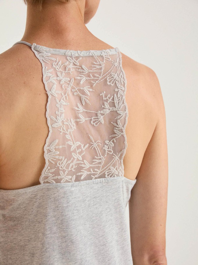 Top with lace (GOTS) from LANIUS