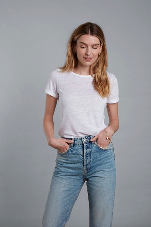 Linen T-shirt from Lavender Hill Clothing