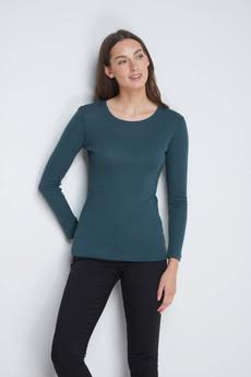 Long Sleeve Crew Neck T-shirt via Lavender Hill Clothing