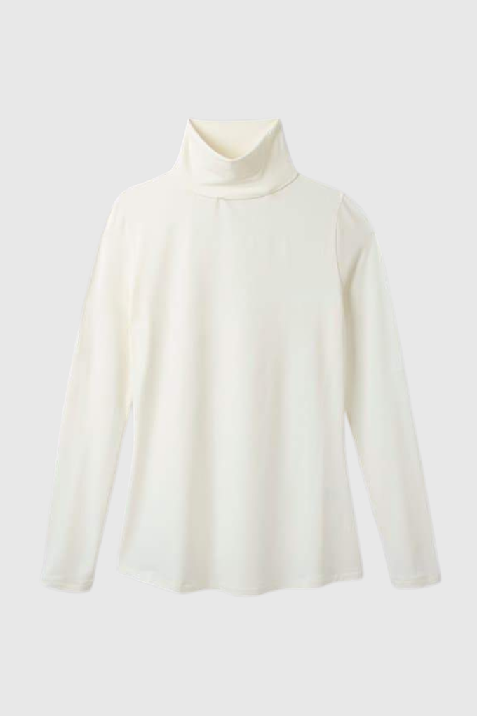 Roll Neck Micro Modal Top from Lavender Hill Clothing