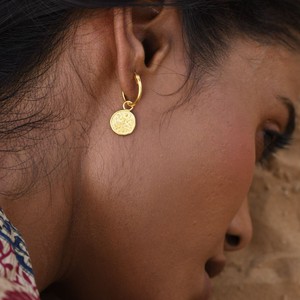 Baby Lakshmi Hoops Silver from Loft & Daughter