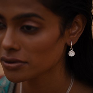 Baby Lakshmi Hoops Silver from Loft & Daughter