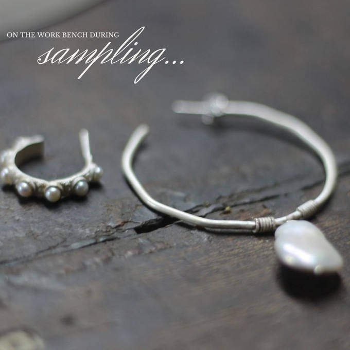 Ubud Hoops Silver from Loft & Daughter