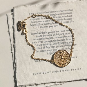 Lakshmi Coin Bracelet from Loft & Daughter