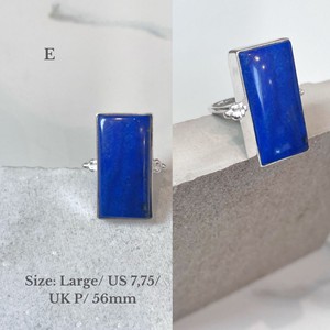 Anokhi Lapis Ring- Silver from Loft & Daughter