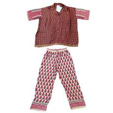 Once Upon a Sari Co-Ord Size 6-8: Print A via Loft & Daughter