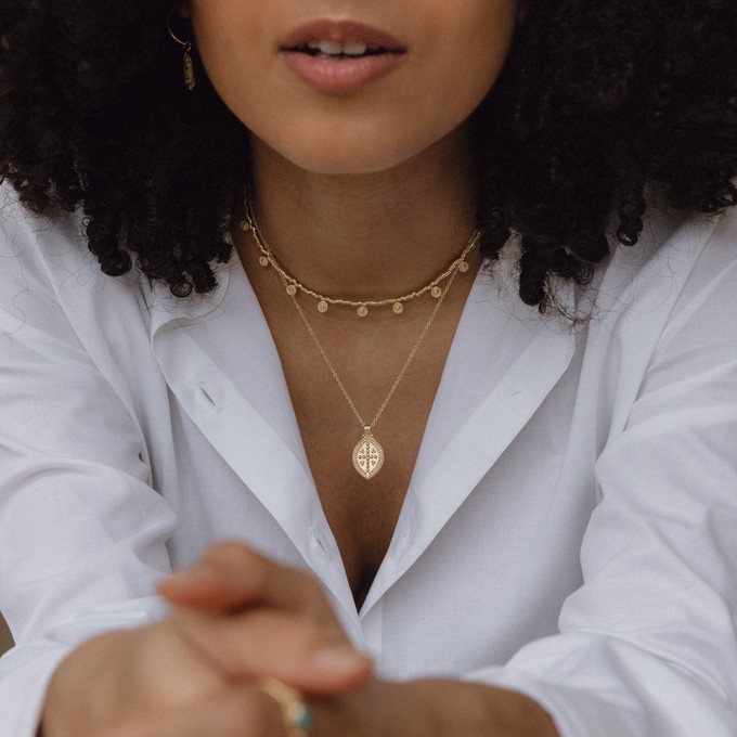 Bishnoi Coin Choker Silver from Loft & Daughter