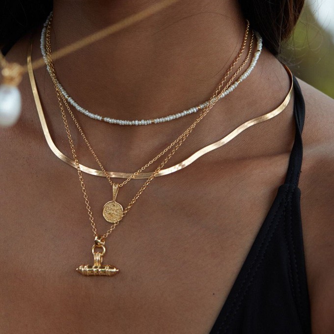 Liquid Snake Chain gold vermeil - Sample Sale from Loft & Daughter