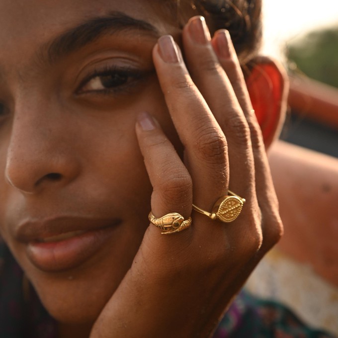 Serpent Pinky Ring from Loft & Daughter