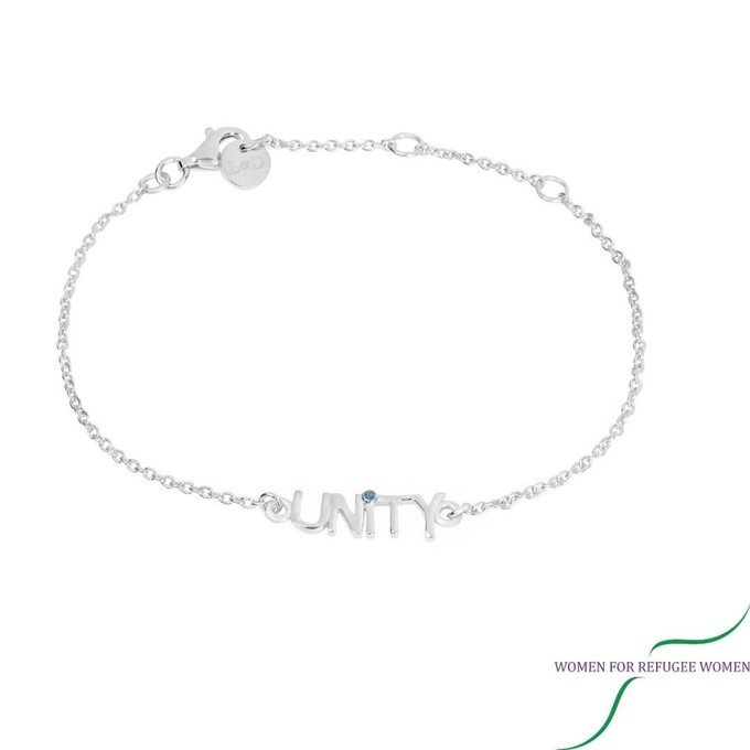 UNiTY Bracelet Silver (100% profit supporting Women for Refugee Women) from Loft & Daughter