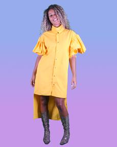 DANNY yellow – dress via logocomo