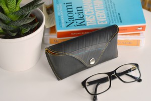 Upcycled Tyre Glasses Case from Lost in Samsara