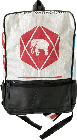 Upcycled Cement Bags Hoxton Backpack from Lost in Samsara