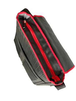 Messanger Bag-Recycled Inner Tube from Lost in Samsara