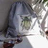 yellow beetle canvas backpack from madeclothing