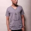 anchor v-neck tee-shirt via madeclothing
