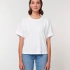 Cuffed white tee-shirt from madeclothing