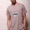 camel power wash tee-shirt from madeclothing