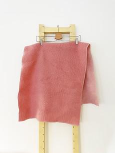 Rose Upcycled Wool Shawl via Masha Maria