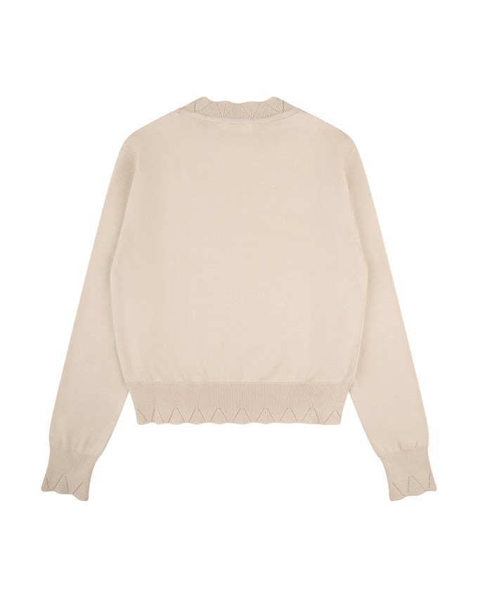 Flower Sweater sand from Matona