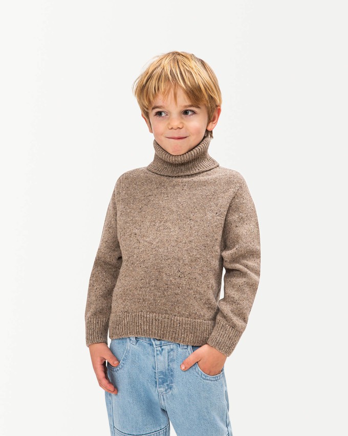 Turtleneck Sweater pebble from Matona