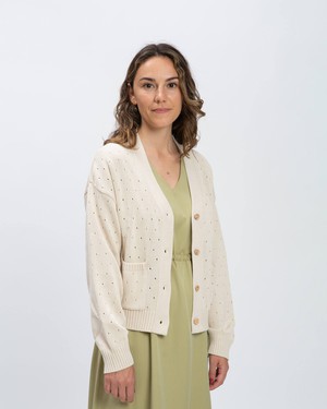 Spring Cardigan sand from Matona