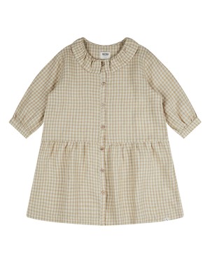 Frill Collar Dress dijon check from Matona