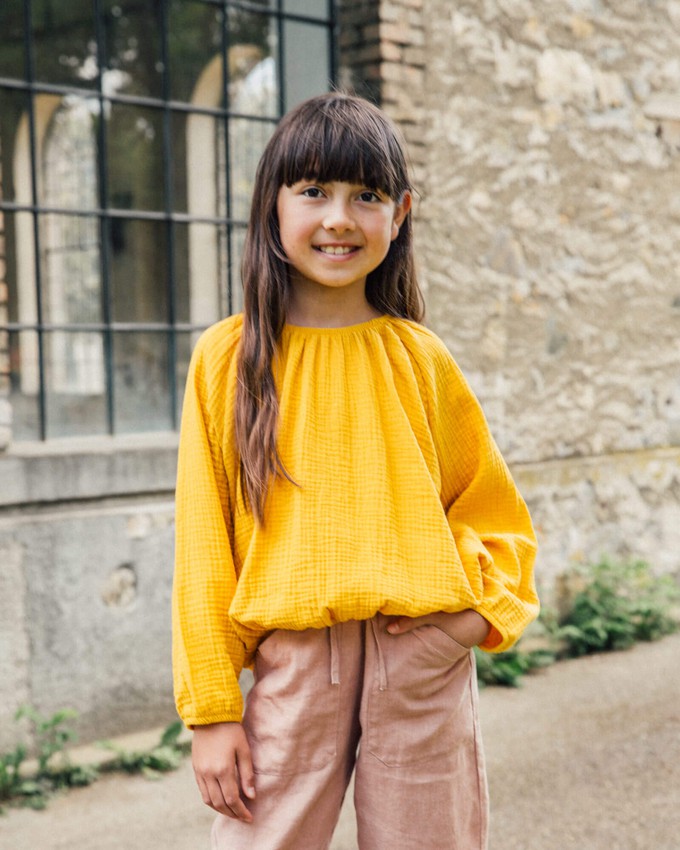 Balloon Blouse marigold from Matona