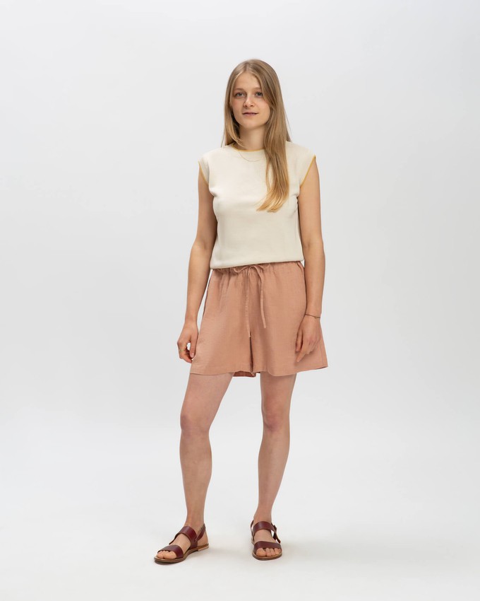 Cotton Knit Top sand from Matona