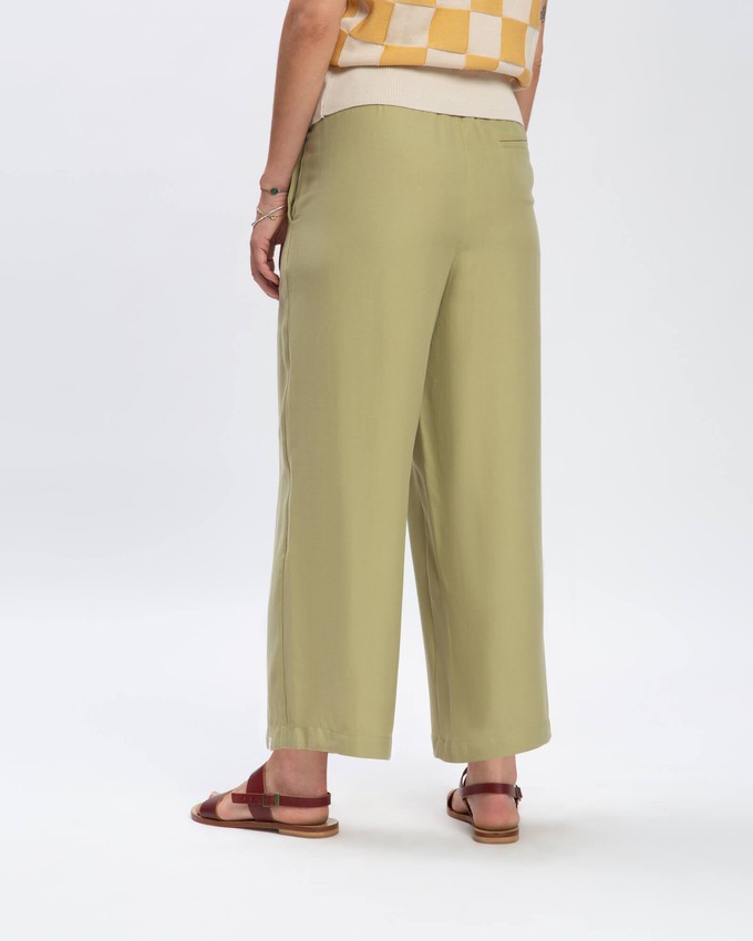 Tencel Pants slate green from Matona