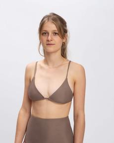 Triangle Bikini Top taupe via Matona