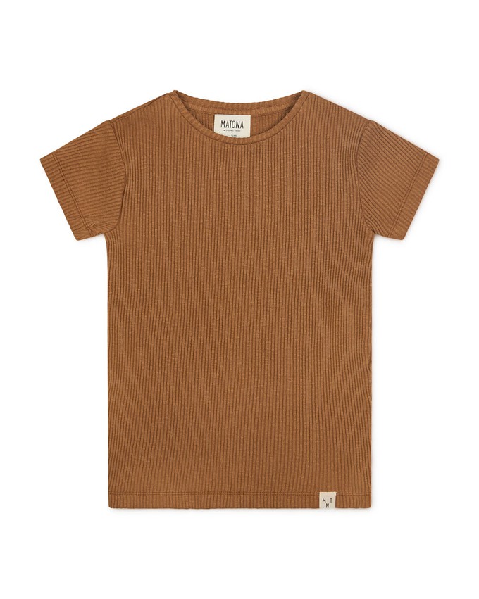 Rib Tee toffee from Matona