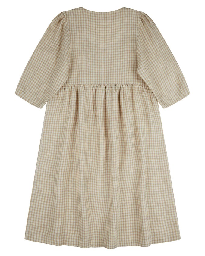 Elegant Midi Dress dijon check from Matona