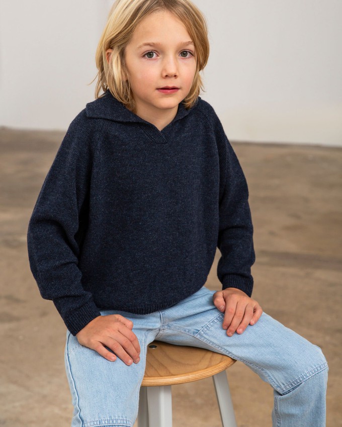 Collared Jumper navy from Matona