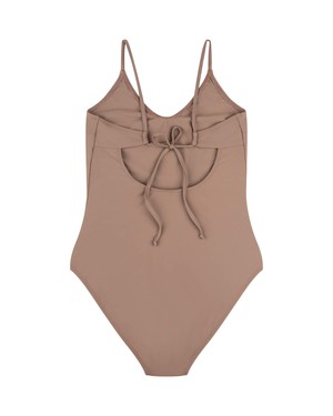 V-Neck Bathing Suit taupe from Matona