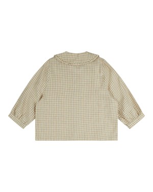 Everyday Blouse dijon check from Matona