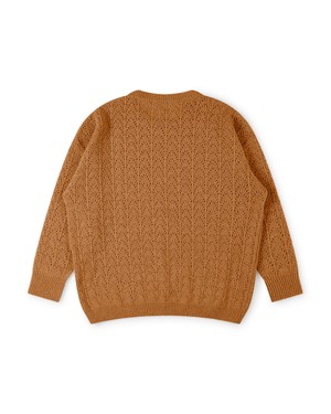 Lace Sweater ochre from Matona