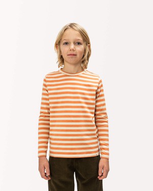 Longsleeve Tee oyster-caramel from Matona