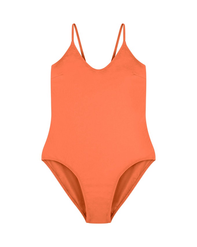 V-Neck Bathing Suit coral from Matona