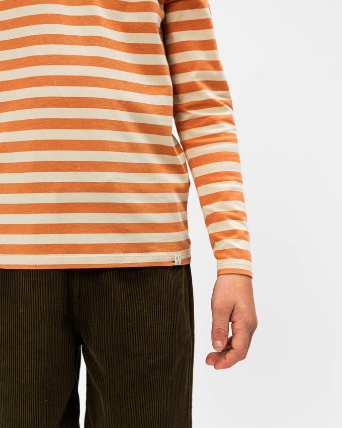 Longsleeve Tee oyster-caramel from Matona