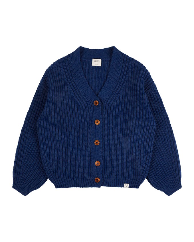 V-Neck Cardigan royal blue from Matona