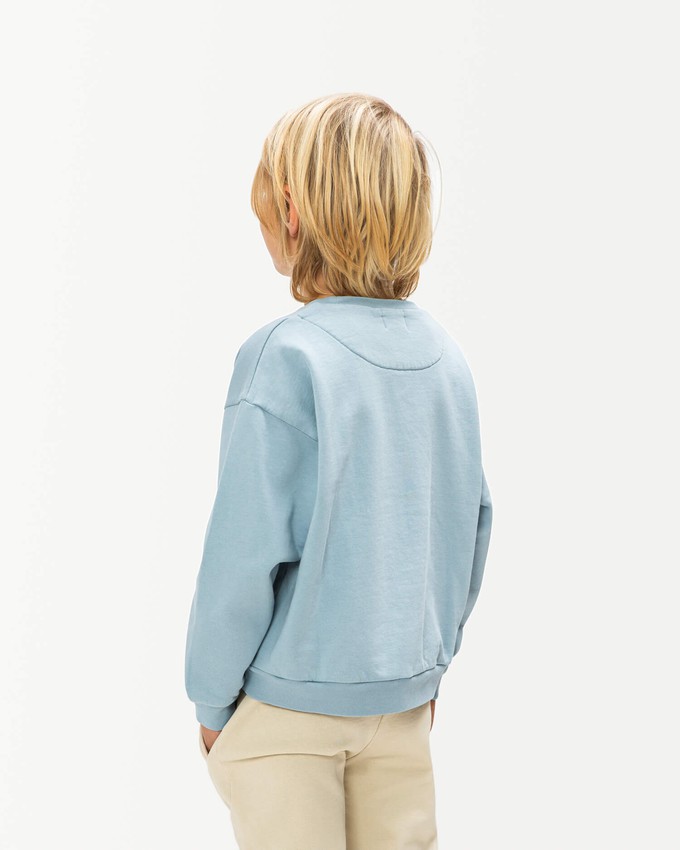 Crewneck Sweatshirt blue fog from Matona