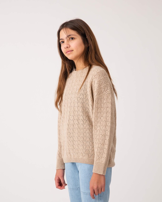 Lace Sweater limestone from Matona